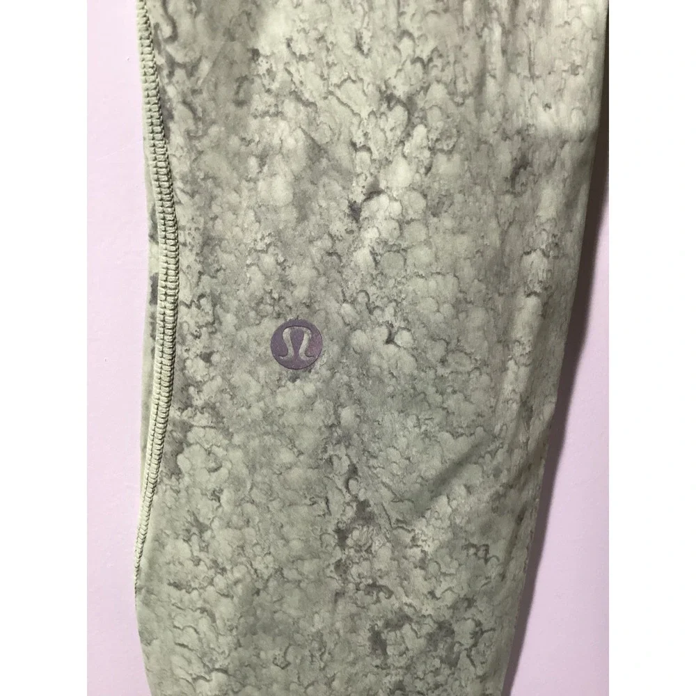 Lululemon Align High-Rise Pant Lime Green Marble Acid‎ Wash Leggings Yoga